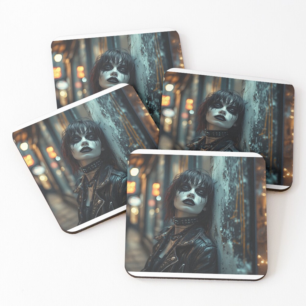 Item preview, Coasters (Set of 4) designed and sold by TheDarkWardrobe.
