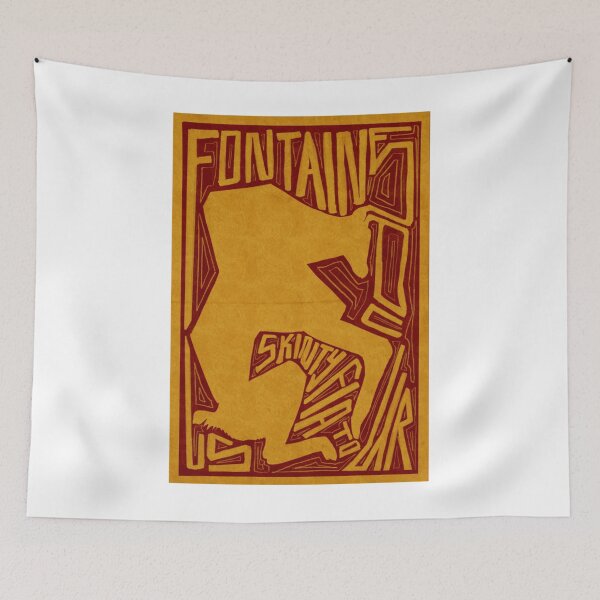 Item preview, Fontaines D.C. Tour Poster designed and sold by Garnettgac.