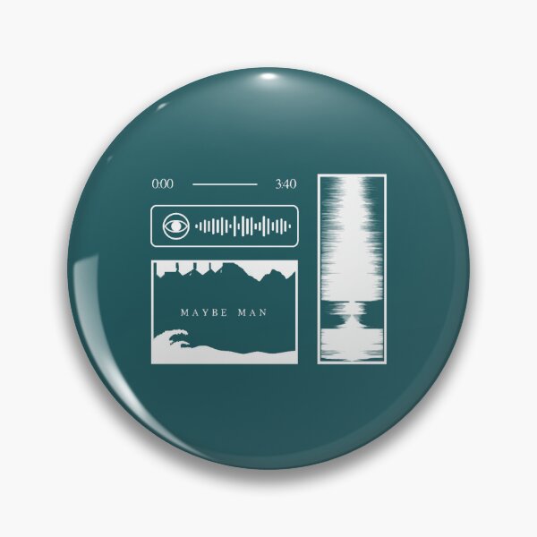 Item preview, Maybe Man Audio Graphics (WSpotify Code) designed and sold by FlookaNM.