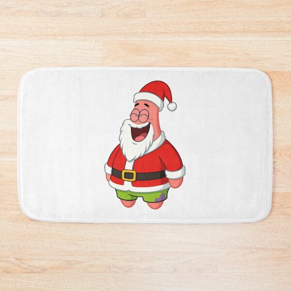 Item preview, Spongebob / Patrick Star Laughing in Santa Claus Outfit designed and sold by DibujandoPorfa.