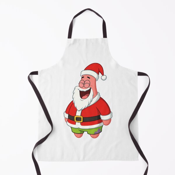 Item preview, Spongebob / Patrick Star Laughing in Santa Claus Outfit designed and sold by DibujandoPorfa.