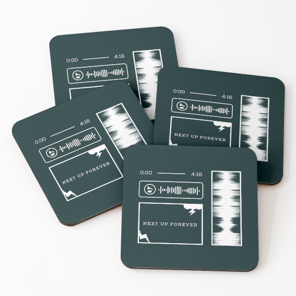 Item preview, Next Up Forever Audio Graphics (WSpotify Code) designed and sold by FlookaNM.