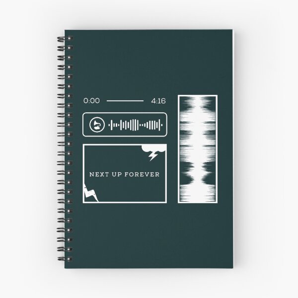 Item preview, Next Up Forever Audio Graphics (WSpotify Code) designed and sold by FlookaNM.