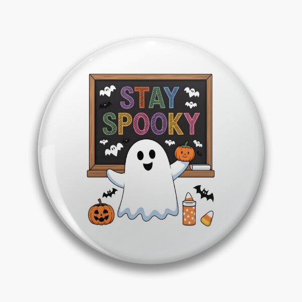 Item preview, Stay Spooky Ghost Pumpkin - Halloween Holiday Spooktacular designed and sold by Taans-Creation.