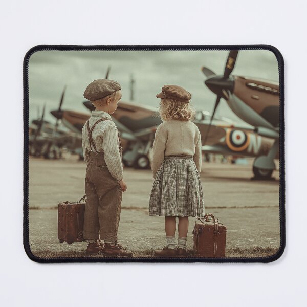 Item preview, Under Spitfire Skies designed and sold by Skyframe Aviation.