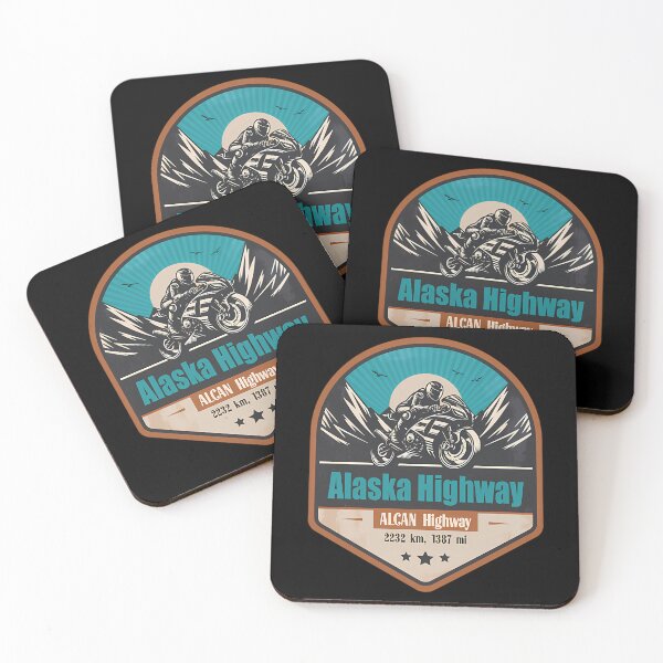 Item preview, Alaska Highway Motorcycling Mountain 195 designed and sold by KACIKIMBER4.