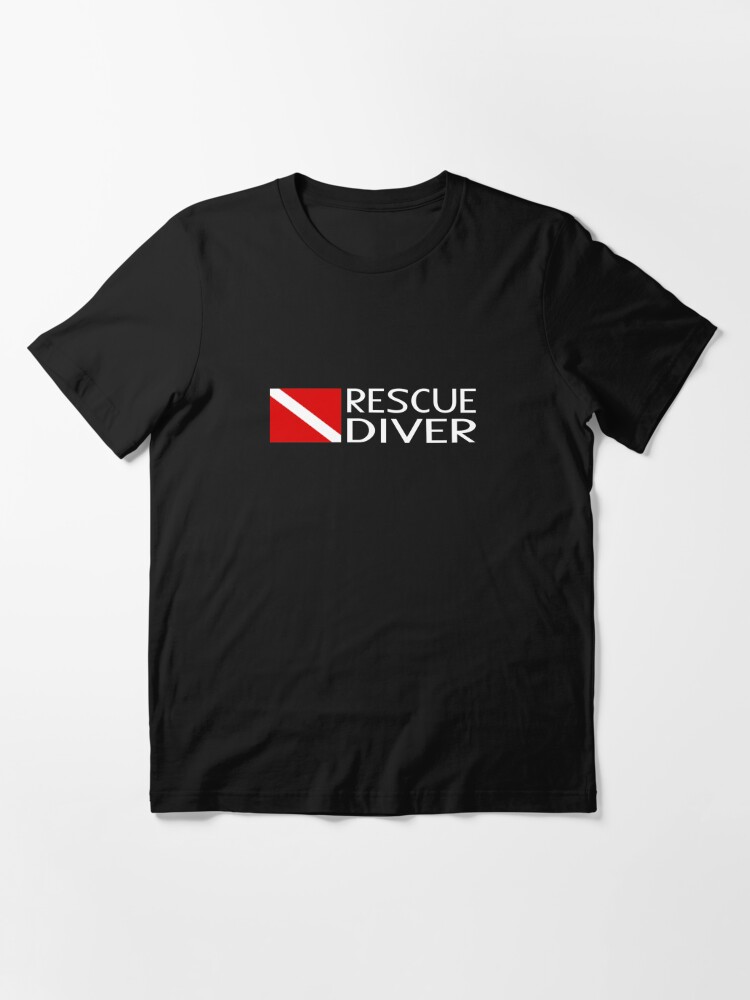 rescue diver t shirt