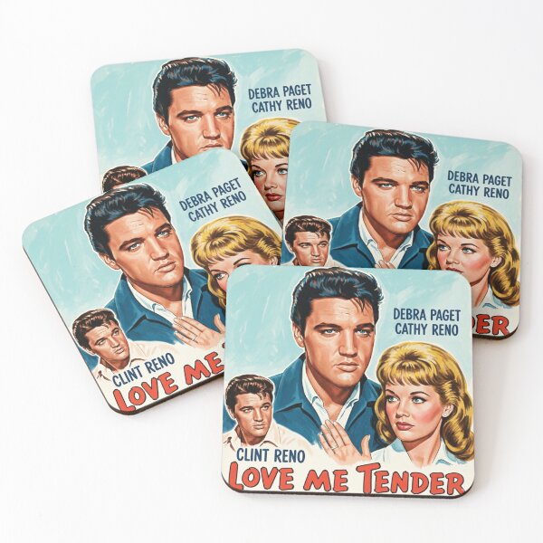 Item preview, Love Me Tender - Elvis Presley Reimagined Movie Poster Art designed and sold by Art's Diner.