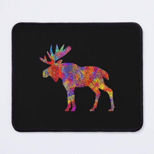 Item preview, Canadian Moose Abstract Paint Wildlife   designed and sold by StaticAppare.