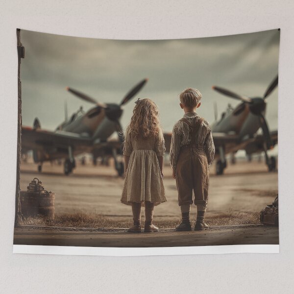 Item preview, Awaiting the Return designed and sold by Skyframe Aviation.