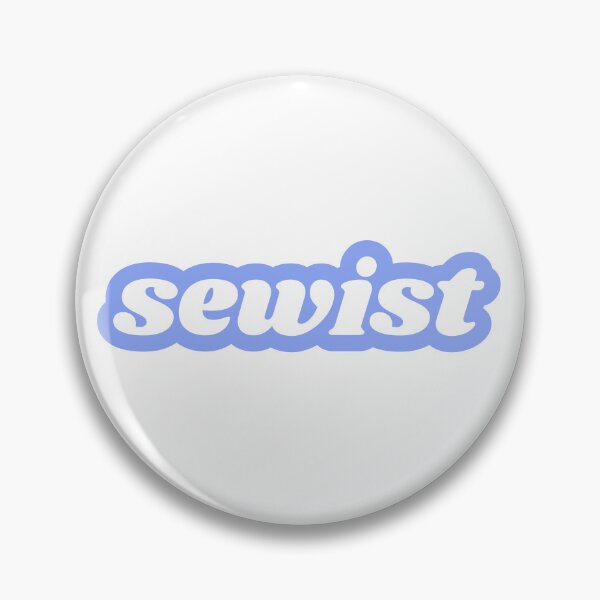 Item preview, sewist simple blue text designed and sold by carminelove.