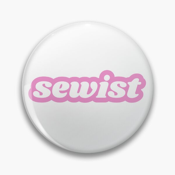 Item preview, sewist simple pink text designed and sold by carminelove.