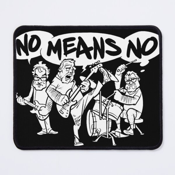 Item preview, Nomeansno Cartoon designed and sold by nicolasajllaqua.