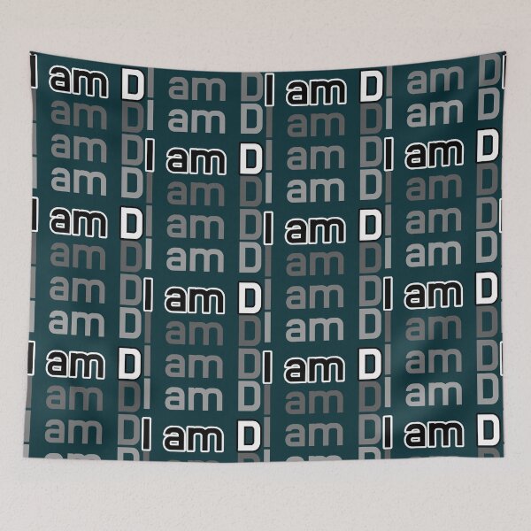 Item preview, I am D   designed and sold by StaticAppare.
