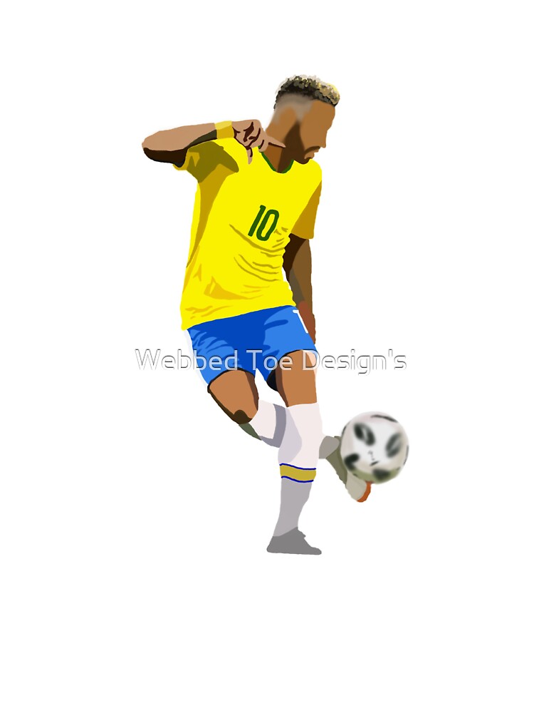 Youth Brazil National Soccer Team 10 NEYMAR JR Away Jersey