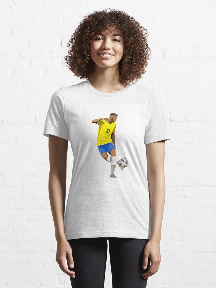 Neymar Jr Brazil Tri-blend T-Shirt for Sale by Webbed Toe