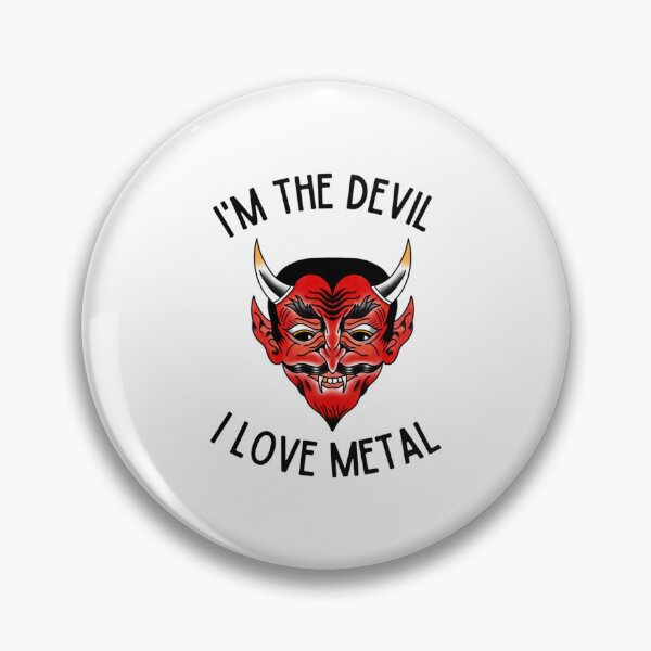 Item preview, I'm the Devil, I Love Metal    designed and sold by StaticAppare.