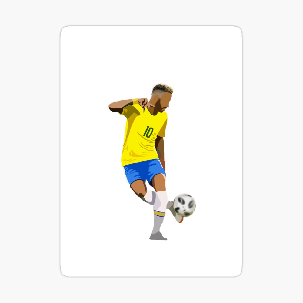 Neymar Jr Brazil Poster