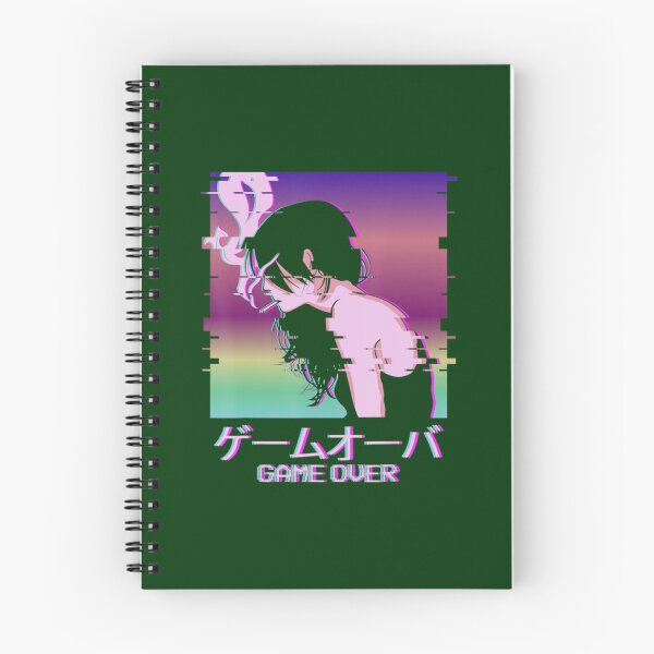 Item preview, Japanese Vaporwave Sad Anime Girl Game Over Indie  designed and sold by StaticAppare.