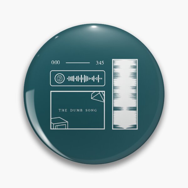 Item preview, The Dumb Song Audio Graphics (WSpotify Code) Oversized  designed and sold by BloomAndBeeT.