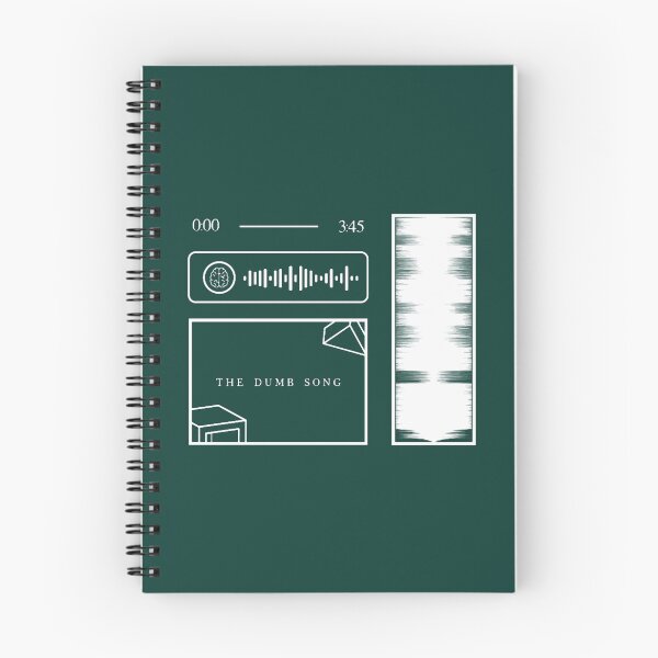 Item preview, The Dumb Song Audio Graphics (WSpotify Code) Oversized  designed and sold by BloomAndBeeT.