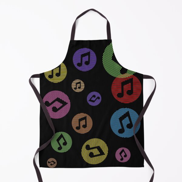Item preview, Rainbow music quavers designed and sold by BlakefourDesign.