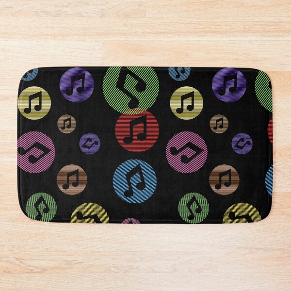 Item preview, Rainbow music quavers designed and sold by BlakefourDesign.