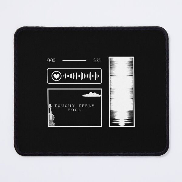 Item preview, Touchy Feely Fool Audio Graphics (WSpotify Code) designed and sold by BloomAndBeeT.