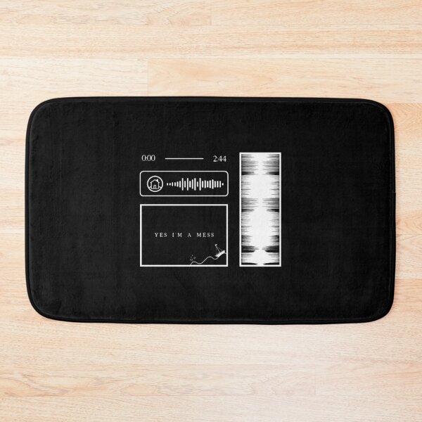 Item preview, Yes I_m a Mess Audio Graphics (WSpotify Code) designed and sold by BloomAndBeeT.