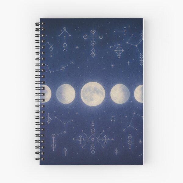 Item preview, Sacred Night: Keeper Constellations & Moon Phases designed and sold by Vennie Kocsis.
