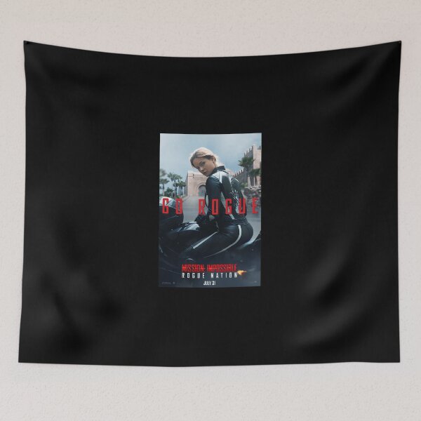 Item preview, Go Rogue Claire Mission Movie Impossible Poster designed and sold by ZaritaShervashi.