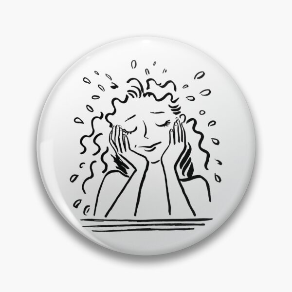 Item preview, Serene Reflection – Minimalist Line Drawing of Peaceful Emotion designed and sold by Emily Waters.