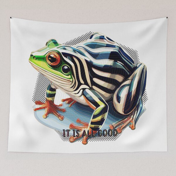Item preview, Zebra frog designed and sold by Tigerbuck's.