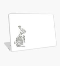 Crumpled Bunny Laptop Skin