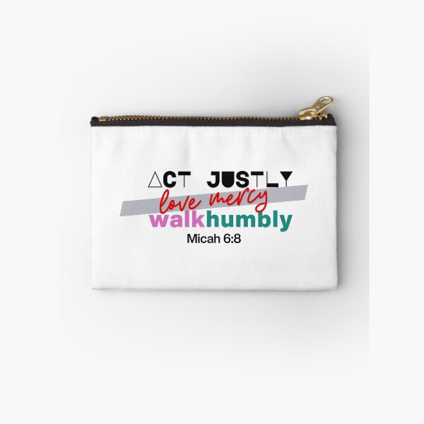 Item preview, Act Justly Love Mercy Walk Humbly Micah 6:8 designed and sold by PrinsessaDesigns.