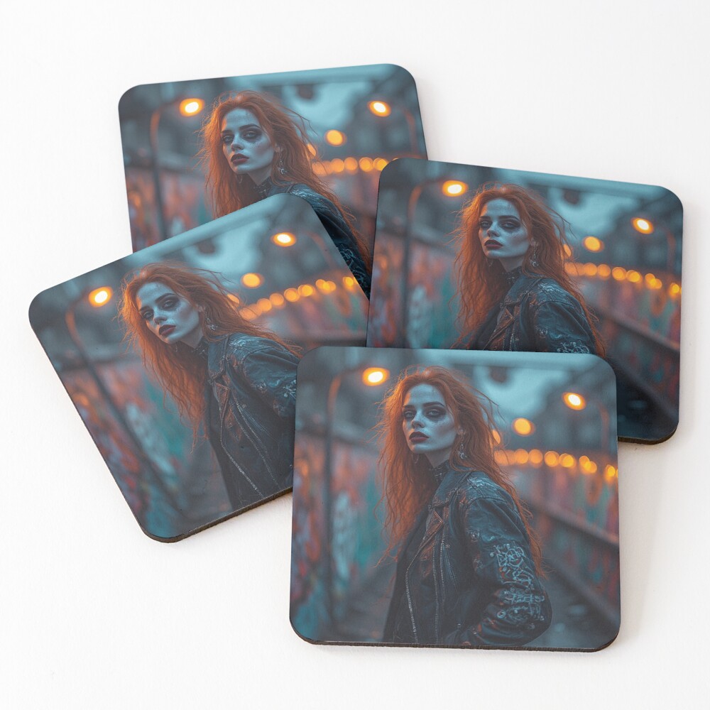 Item preview, Coasters (Set of 4) designed and sold by TheDarkWardrobe.