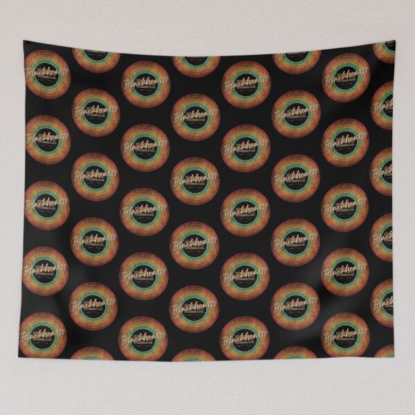 Item preview, Blackhearts Vintage Circle Art designed and sold by TheAlphaLoft.