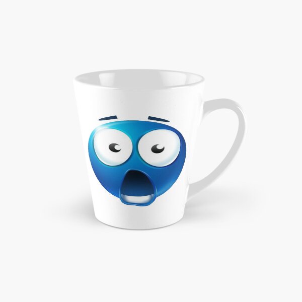 Item preview, Blue Amazed Emoji designed and sold by Chanceuckert.
