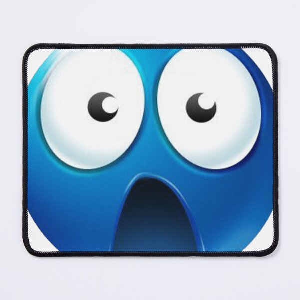Item preview, Blue Amazed Emoji designed and sold by Chanceuckert.
