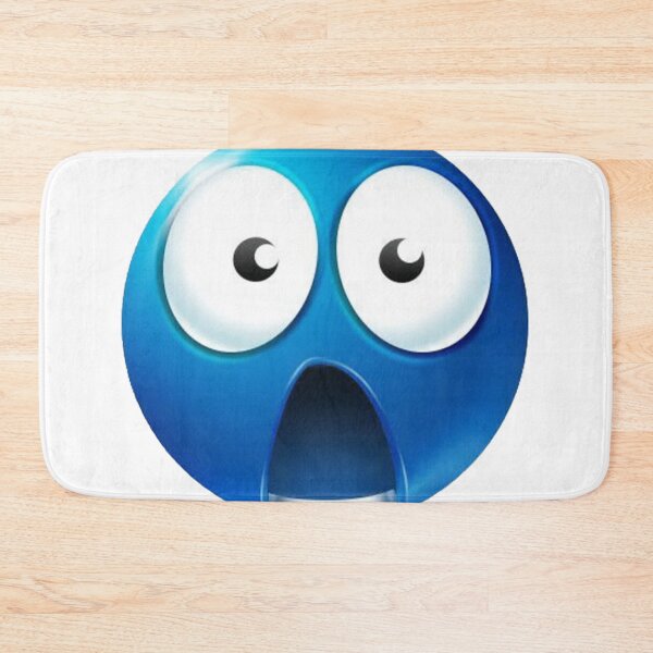 Item preview, Blue Amazed Emoji designed and sold by Chanceuckert.