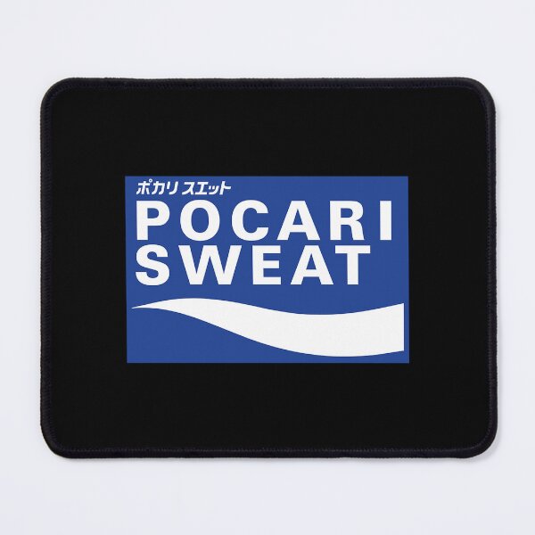 Item preview, Pocari Sweat On Blue Background designed and sold by DeisyFeek.