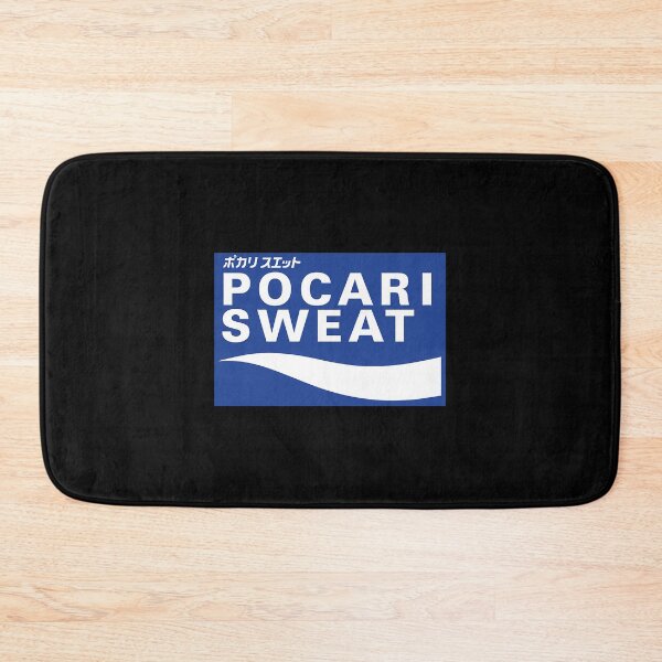 Item preview, Pocari Sweat On Blue Background designed and sold by DeisyFeek.