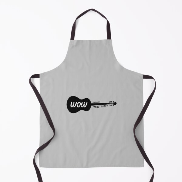 Item preview, Wow I_m Not Crazy (Black logo) designed and sold by YunhiStyleMV.