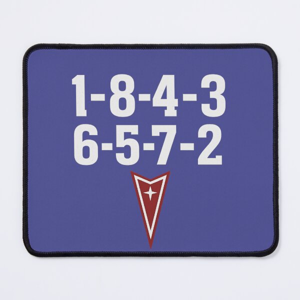 Item preview, Classic V8 Engine Firing Order – Vintage Muscle Car designed and sold by pokedez.