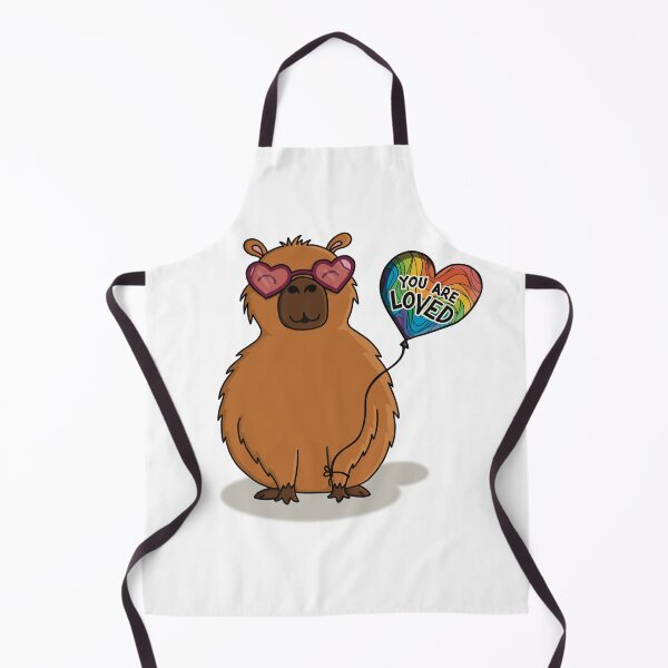Item preview, Everlasting Capybara (Rainbow You Are Loved) designed and sold by TheCornerOnline.