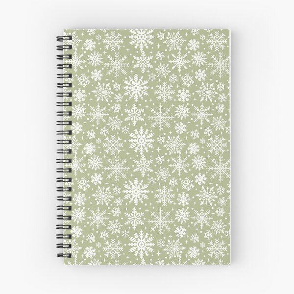 Aperçu de l'œuvre Motif sans couture de flocons de neige au pays des merveilles de Noël créée et vendue par Sunnyneststudio.