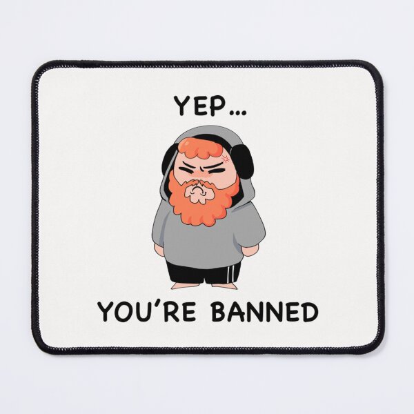 Item preview, caseoh you’re banned designed and sold by LogLuettgen.