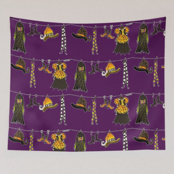 Item preview, Witches' Laundry Day designed and sold by JanGrackle.
