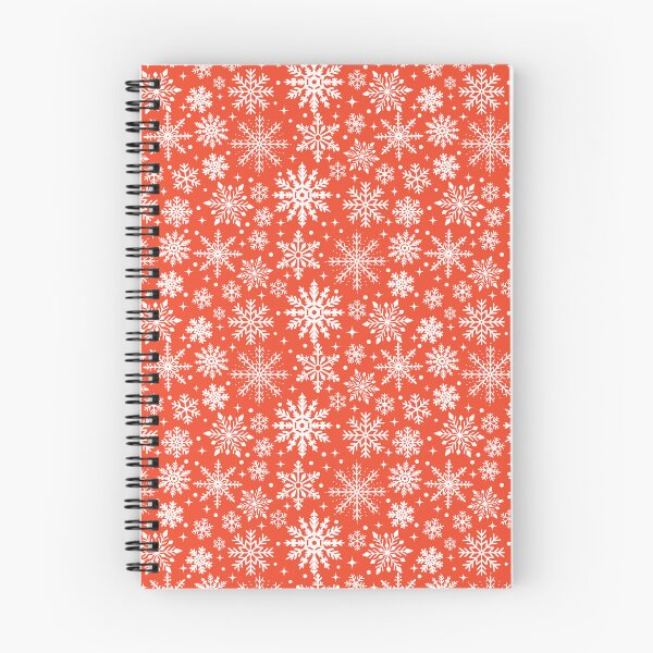 Item preview, Patrón sin costuras de copos de nieve del país de las maravillas navideñas designed and sold by Sunnyneststudio.