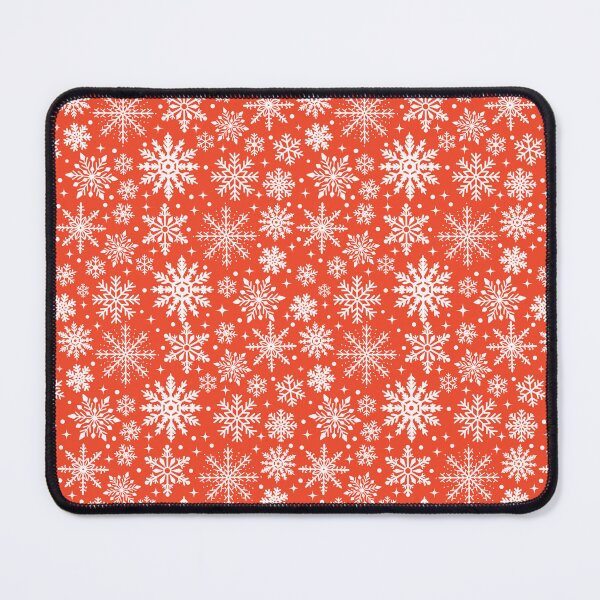 Aperçu de l'œuvre Motif sans couture de flocons de neige au pays des merveilles de Noël créée et vendue par Sunnyneststudio.